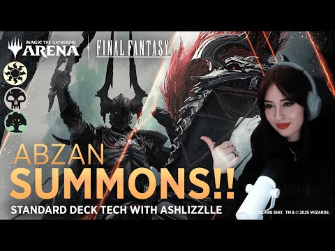 Summons!! - Abzan | Standard Deck Tech with Ashlizzlle | Magic: The Gathering -- FINAL FANTASY