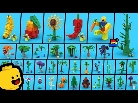 LEGO Grow a Garden: How to Build EVERY Crop (Roblox)