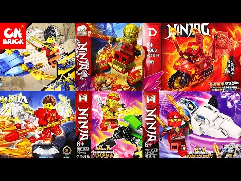 Lego Ninjago   Kai Minifigures Collection Unoffical Lego Vol 1