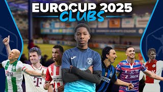 Eurocup Delfzijl 2025 | Clubs bekendmaking