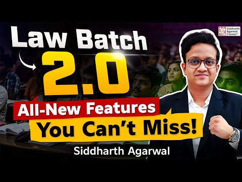 This New CA Inter Law Batch Will Blow Your Mind! 🔥📚 | CA Siddharth Agarwal