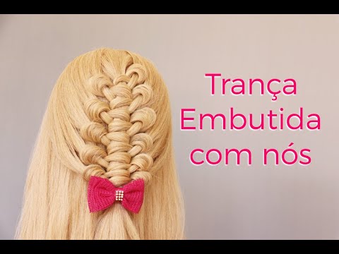 Trança embutida, french braid, 헤어스타일