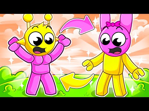 ¡Simon y Pinki CAMBIAN DE CUERPO en Roblox!