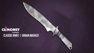 Classic Knife Urban Masked Gameplay