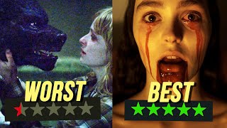 We Saw 31 Horror Movies Last Year, Here are The Best and the Worst
