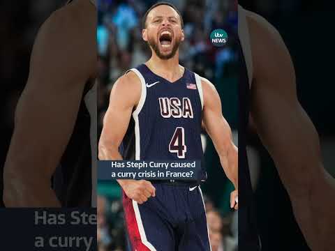 Steph Curry helped the US beat France at the men's basketball final #itvnews