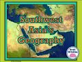 Middle East Geography and Trade