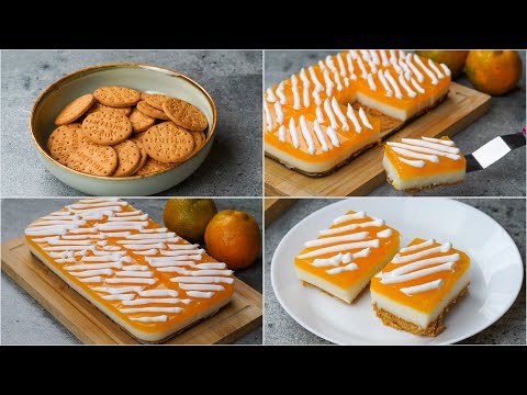 Orange Pudding Dessert Recipe | Homemade Orange Dessert Recipe | Orange Dessert Recipe