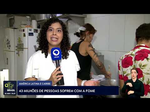 Mais de 43 milhões de pessoas sofrem com a fome na América Latina e no Caribe