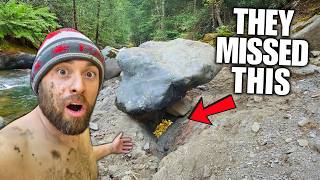 The Gold Rush Didn't Think To Look Under This Boulder..