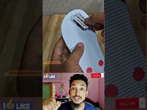 চেন্ডেল ছিড়ে গেলে এইভাবে ঠিক করুন 😱🔥 #shorts #trending #OMG #fyp #viral #ideas #sandal