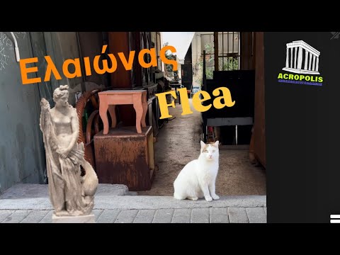 Eleonas and Monastiraki flea Markets Athens Greece