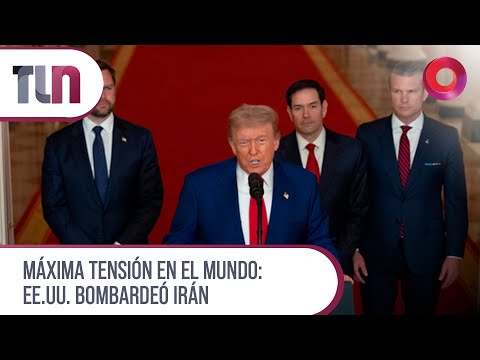 #Telenueve | Máxima tensión en el mundo: EE.UU bombardeó Irán