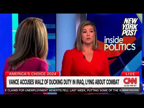 CNN reporter suggests JD Vance embellished his military duty