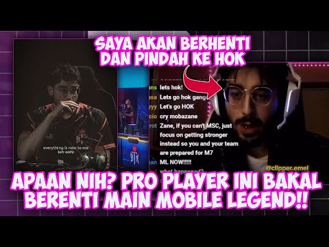 APAAN NIH? PRO PLAYER INI MAU BERHENTI MAIN MOBILE LEGENDS! | NACT, MLBB, MOBAZANE, NACT, MSC X EWC