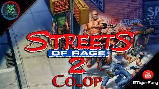 Streets of Rage 2 (Mega Drive / Genesis) NetPlay co-op | Full game playthrough | 1440p 60FPS