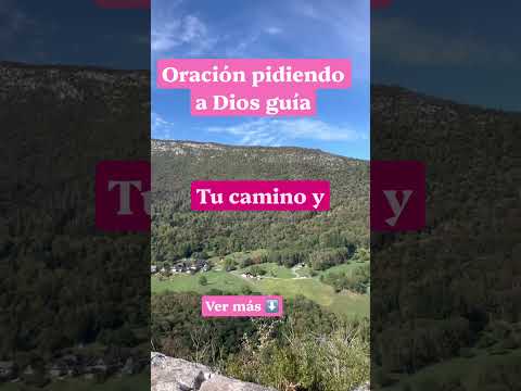 Oración pidiendo a Dios guía hasta Dios. #Jesus #DiosEsBueno #PlanDeDios #Fe #Sueños ￼