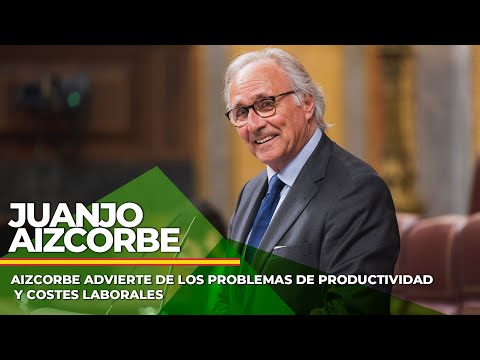 Aizcorbe advierte de los problemas de productividad y costes laborales