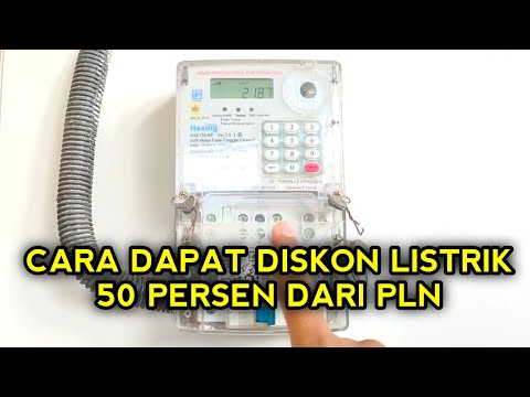 Cara mendapatkan diskon listrik 50 persen dari PLN