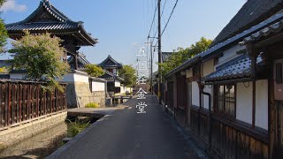 五個荘金堂と安土城跡 : Walking Around Gokashō Town and Azuchi Castle Ruins（Shiga, Japan）