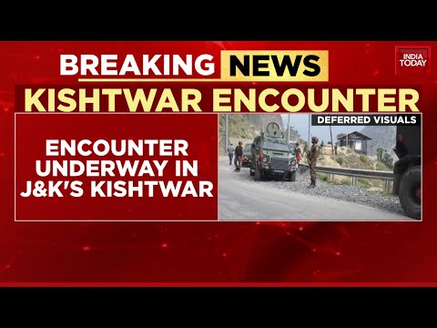 Jammu & Kashmir News: Encounter Between Forces & Terrorists, Heavy Exchange Of Gunfire Reported