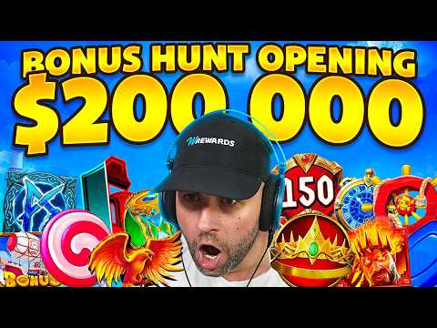 I SPUN IN 32 BONUSES during this 💥$200,000💥 BONUS HUNT!! (Bonus Buys)