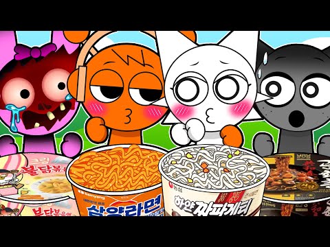 Incredibox Sprunki VS Dandy's World - Convenience Store MUKBANG COMPLETE EDITION! 7 | Animation