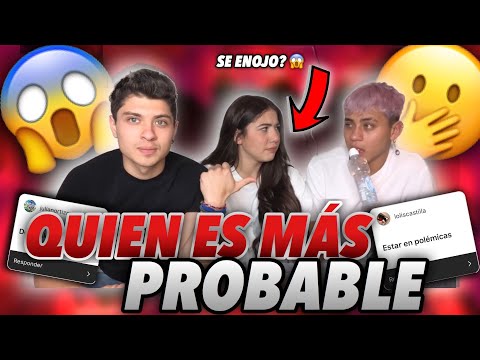¿QUIÉN ES MÁS PROBABLE A... FT. Rodrigo Contreras & Mont Pantoja