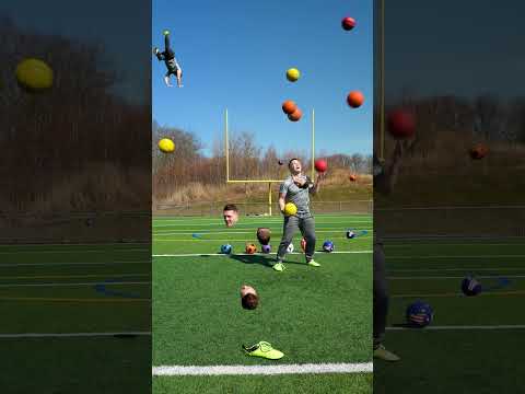 Which Piece is going to be Last? #OddlySatisfying #Backflip #BackflipGuy #Shorts