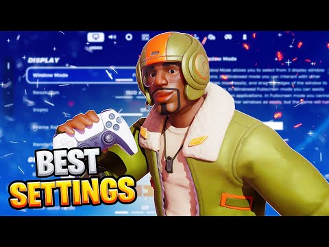 *NEW* Best Controller Settings + Sensitivity For Fortnite Chapter 1! (PS4/PS5/XBOX/PC)