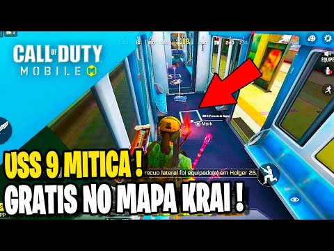 COMO JOGAR COM USS 9 MITICA ALTERNATIVA NO MAPA KRAI NO CALL OF DUTY MOBILE