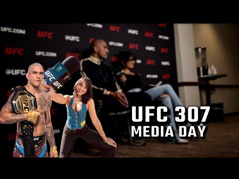 Alex Pereira UFC 307 SEMANA DA LUTA - Dia Um (com Nina Drama)