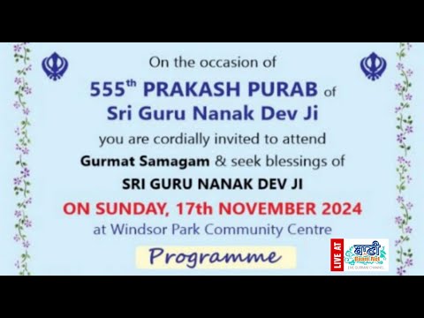 LIVE!! Gurmat Samagam | Windsor Park-Indrapuram | 17.Nov.2024