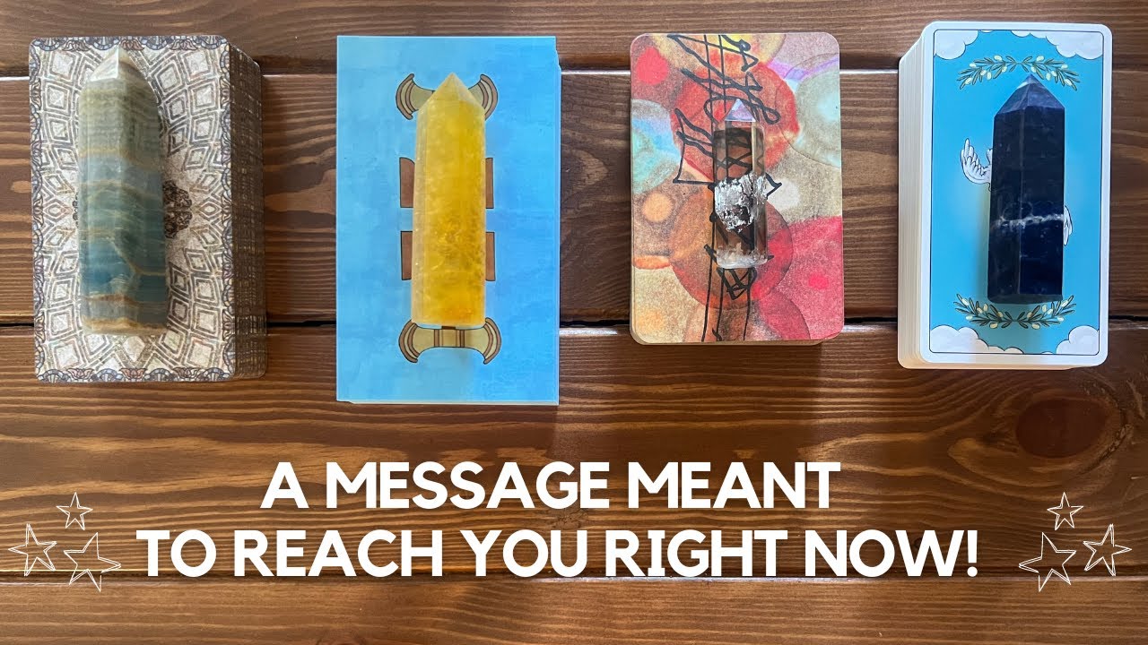 A Message Meant To Reach You Right Now!