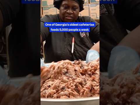 Here's what it's like to visit one of Georgia's oldest cafeterias. #Georgia #cafeteria #restaurant