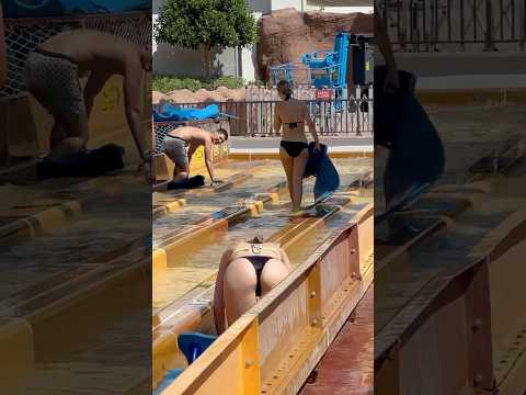 ☀️Hot Aqua Park  Water Slide Best -Summer Holiday🔥 #aquapark #waterpark #waterslide