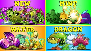 Random 16 Team 4 Plants Battlez - Who Will Win? - PvZ 2 Team Plant vs Team Plant