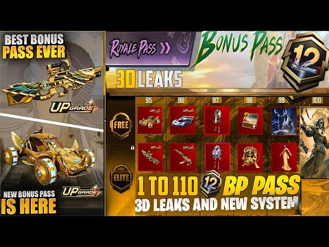 😱 A12 Bonus Pass 3D Leaks | 2 Mythic Suit & 2 Upgraded  | A12  New X-Suit New Chnages  |PUBGM