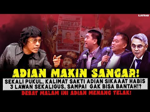 MAKIN SANGAR🔥SKALI PUKUL, KALIMAT SAKTI ADIAN SIKAT HABIS 3 LAWAN SKALIGUS, SAMPE  GAK BISA BANTAH😆❓