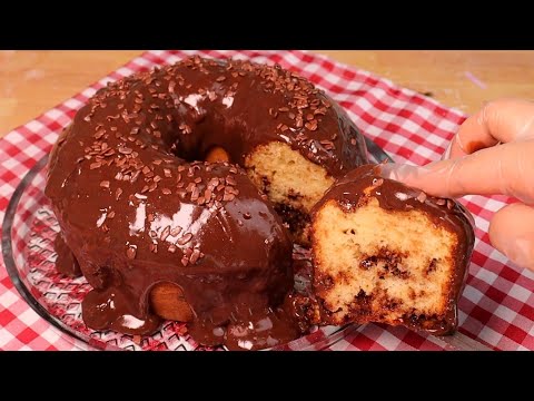 BOLOTONE DE CHOCOLATE FOFINHO COM COBERTURA DE BRIGADEIRO😋