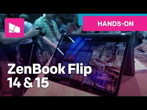 (ENGLISH) Asus ZenBook Flip 14 & ZenBook Flip 15 hands-on from IFA 2017