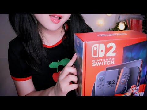 Nintendo Switch 2 ASMR  zelda tears of the kingdom game play & whispering asmr
