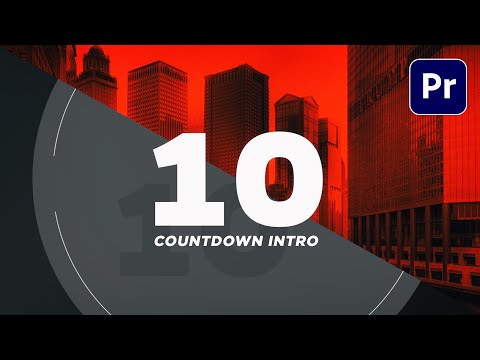 Create Easy COUNTDOWN TIMER INTRO in Adobe Premiere Pro