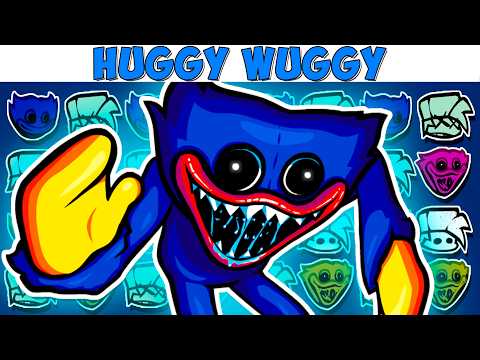FNF Character Test | Gameplay vs Playground | VS Huggy Wuggy | FNF Mods