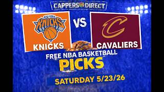 Knicks vs Cavaliers FREE NBA Pick Today | Saturday 5/23/26 NBA Playoff Prediction