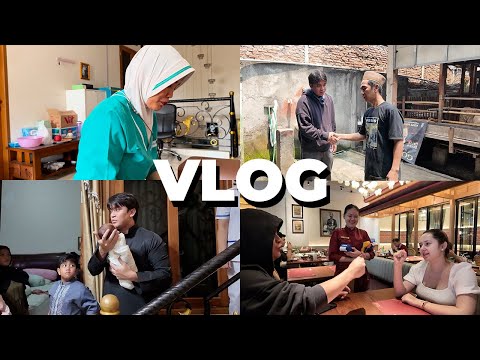 VLOG | AQIQAH BABY BOY| HOME CARE DARI ALIA HOSPITAL