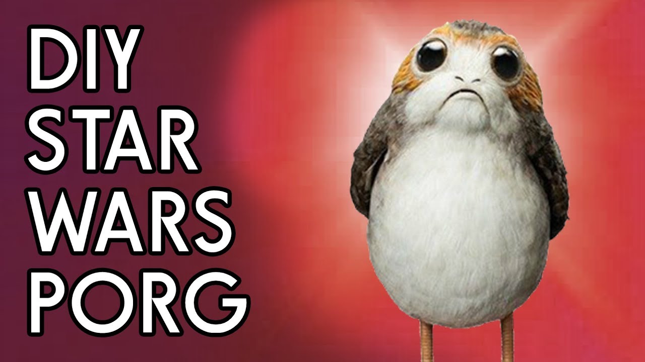 DIY Star Wars: The Last Jedi Porg - Backyard FX