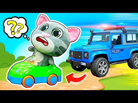 Tom es un conductor muy descuidado... ¡Arruina un auto nuevo en un segundo!
