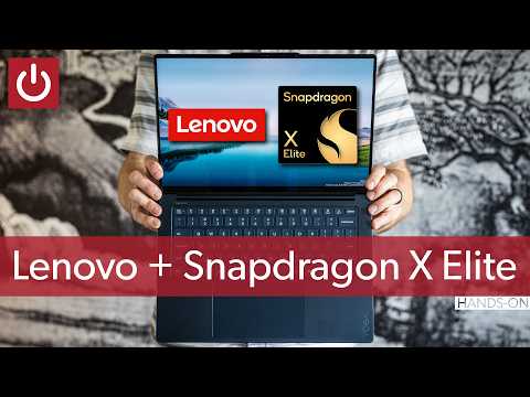 Lenovo’s First Snapdragon X Elite Laptops