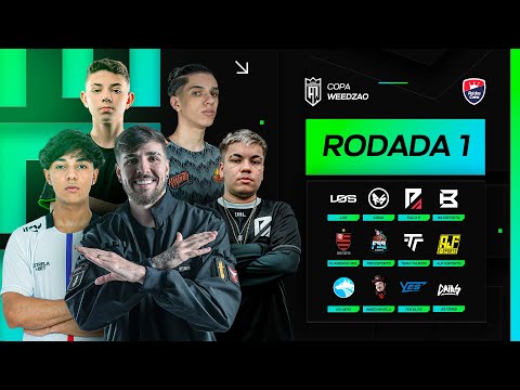 #COPAWEEDZAO | RODADA 1 - TEAM THURZIN, CRIAS, FAZ O P, LOS, FLAMENGO MDL! FREE FIRE AO VIVO!